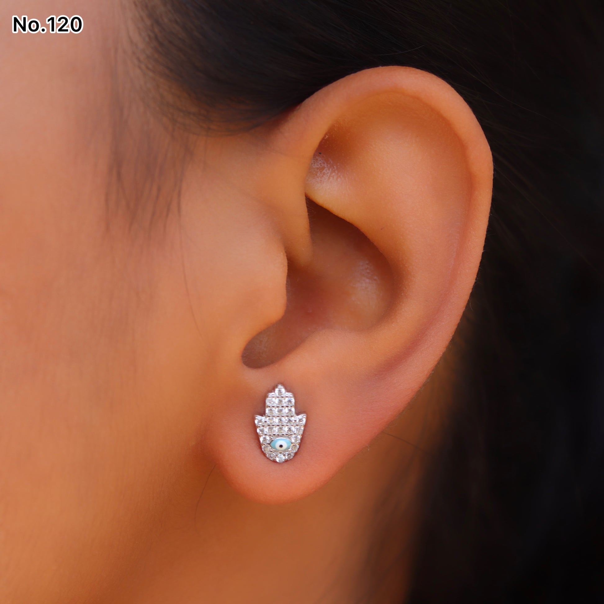 Silver Earrings for Women by V One Jewellery