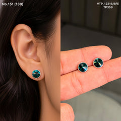 Olive pop silver tops