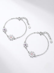 Sweet Daisy silver kids bracelet