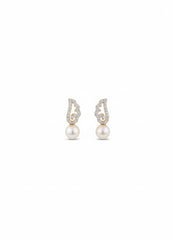 Meira bloom silver stud