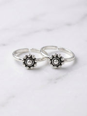 Daisy dew silver toerings for women