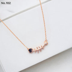 Silver Chain Pendant - V One Jewellery