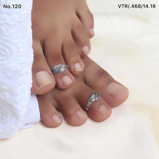 Silver Toe Rings for Women - V One Jewellery