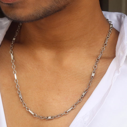 Men's Regal Silver Chain