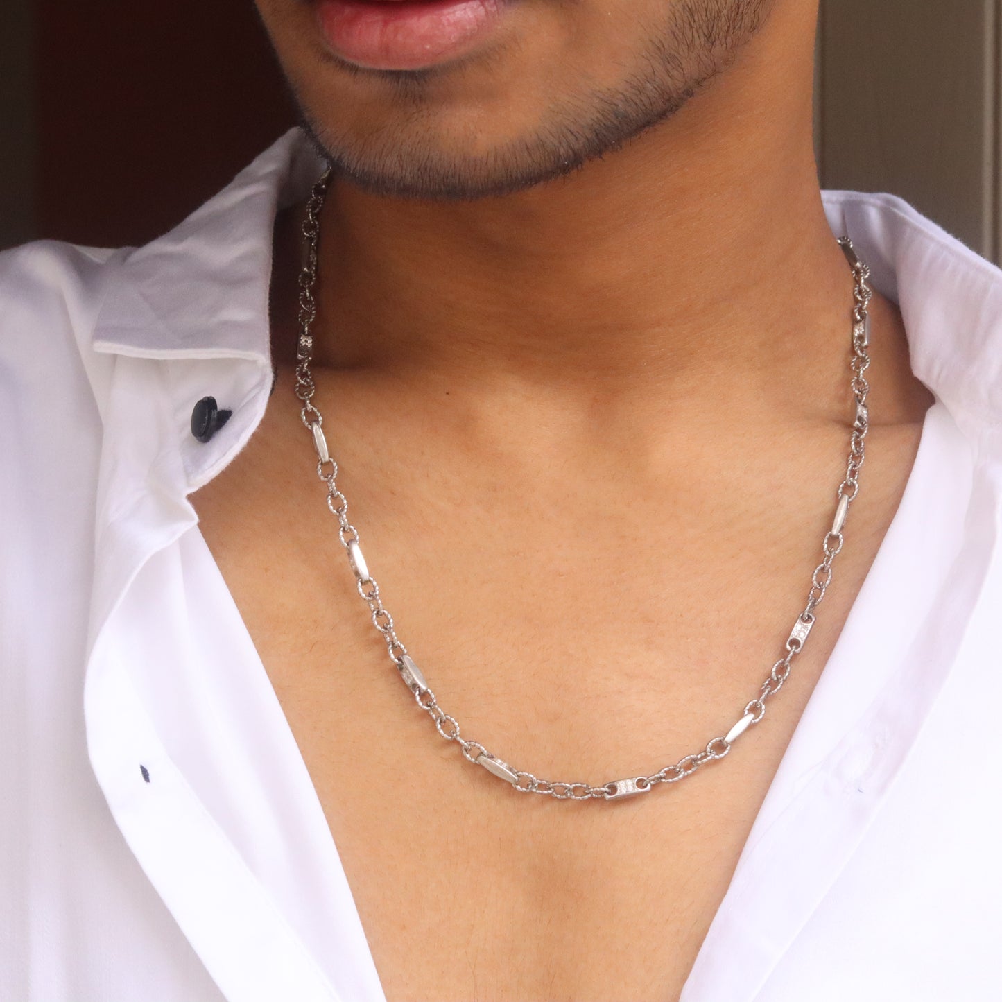 Men's Regal Silver Chain