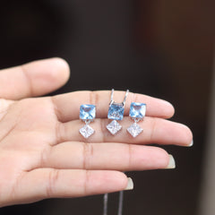 Elysian Silver Jewellery Set for Women