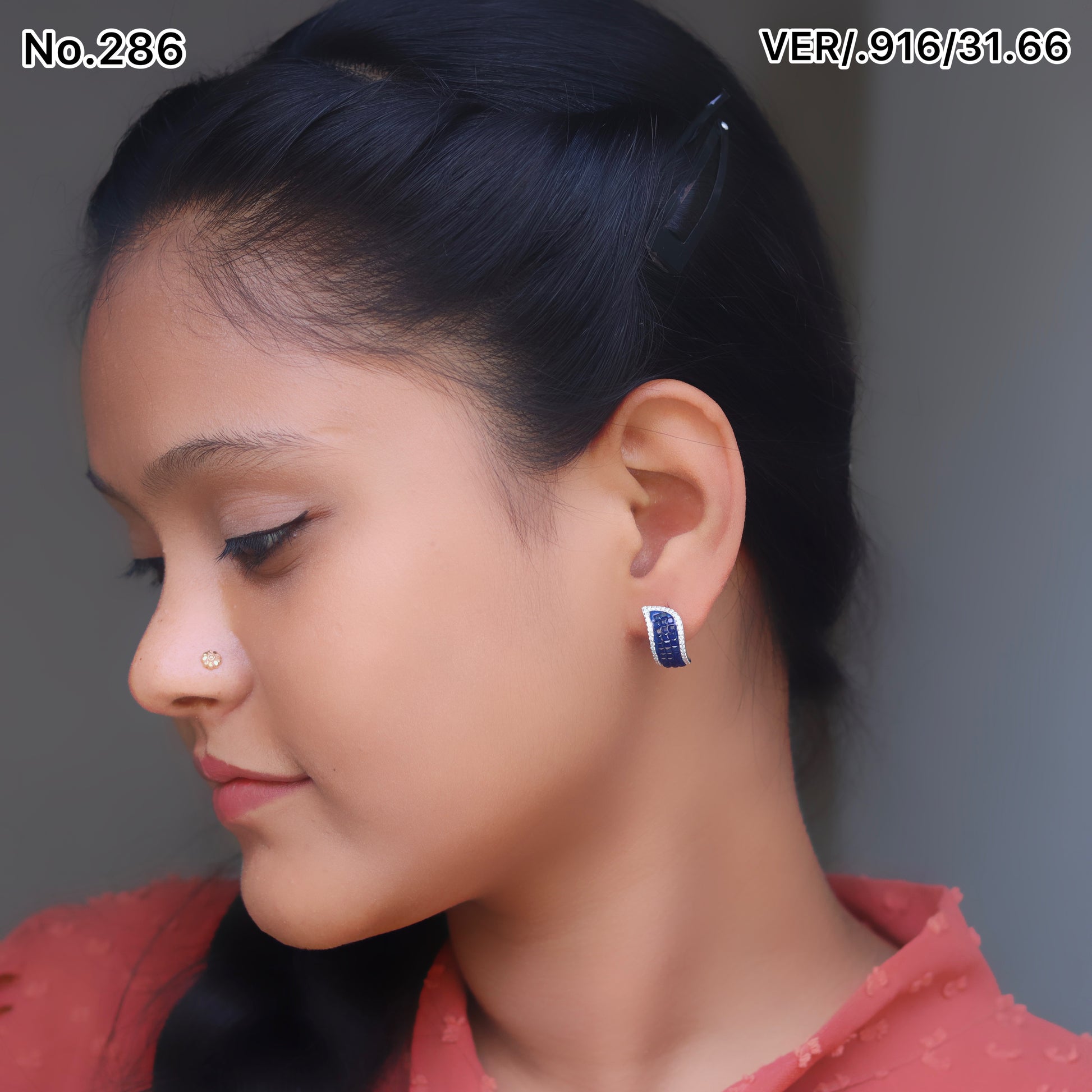 Silver Earrings for Women by V One Jewellery