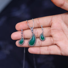 Silver Pendant Set - V One Jewellery