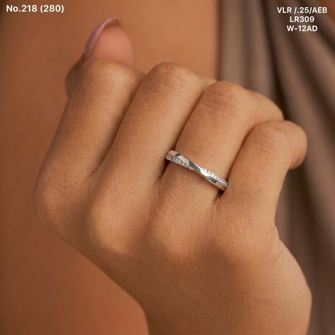 Aarija silver ring for women