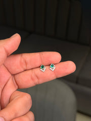 Pure emerald silver tops