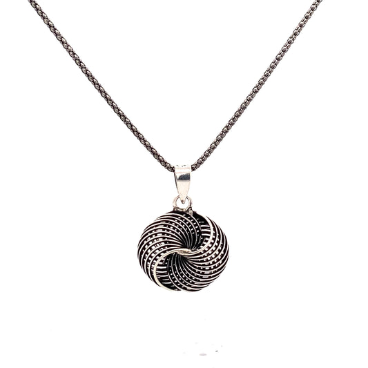 Silver Chain Pendant - V One Jewellery