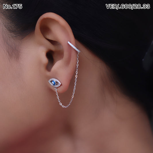 Silver Earrings for Women by V One Jewellery