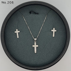 Silver Pendant Set - V One Jewellery