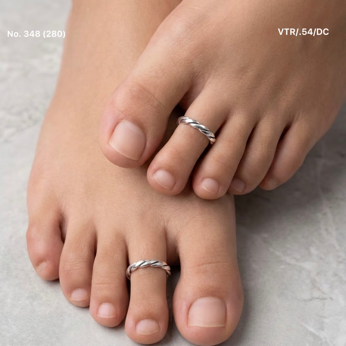 Liana silver toerings for women