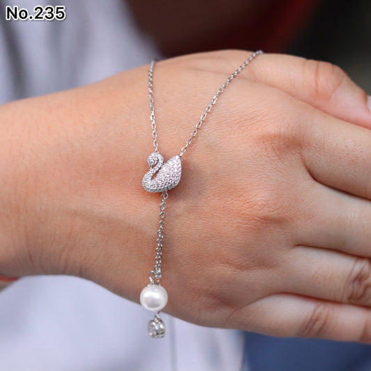 Silver Chain Pendant - V One Jewellery