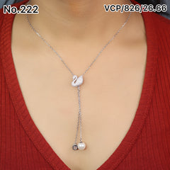 Silver Chain Pendant - V One Jewellery