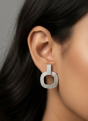 Antique Vamsi silver earrings