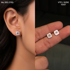 Meera silver stud