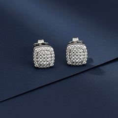 Arya Pure silver Stud