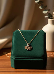 Bloom heaven silver chain pendant