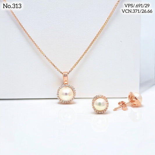 Silver Pendant Set - V One Jewellery