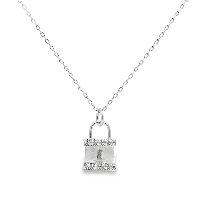 Silver Chain Pendant - V One Jewellery