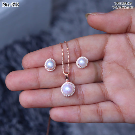 Silver Pendant Set - V One Jewellery