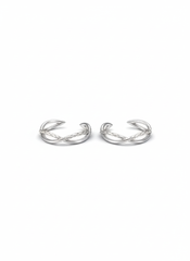 Argent grace Silver toerings for women