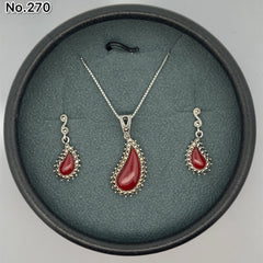 Silver Pendant Set - V One Jewellery