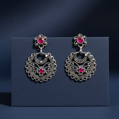 Auralyn silver earrings