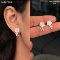 Kaira Dew silver Stud