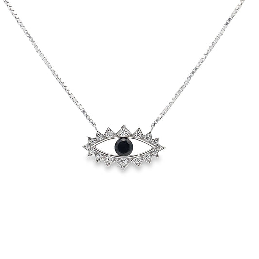 Silver Chain Pendant - V One Jewellery