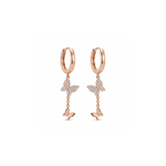 Butterfly charms silver Bali for women