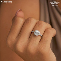 Kanika silver ring for women