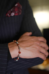 Silver Divine Dhara Rudraksha Bracelet