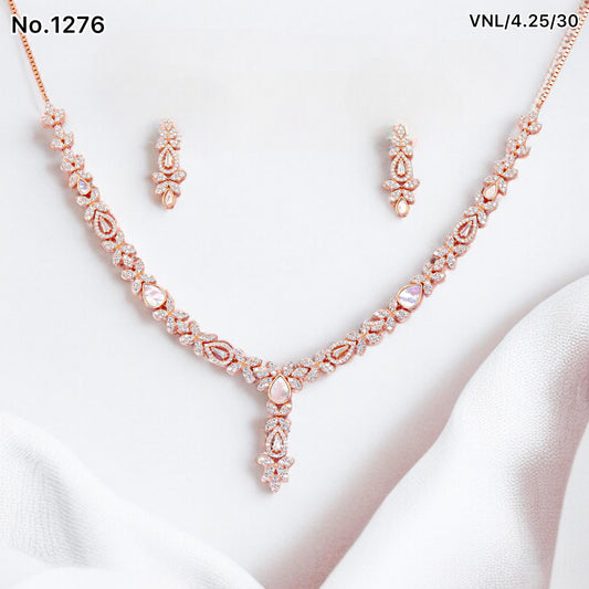 Silver Necklace for Women by V One Jewellery