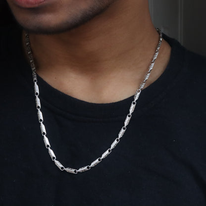 Men's Sterling Silver Stride Chain