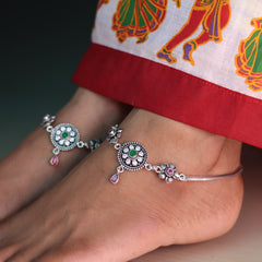 Classic Jaipur Silver Payal for Women