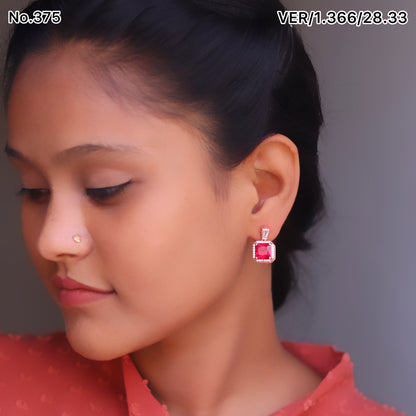 Silver Earrings for Women by V One Jewellery