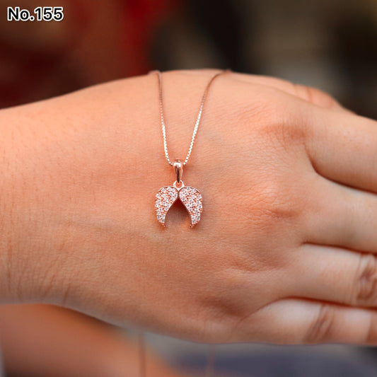 Silver Chain Pendant - V One Jewellery