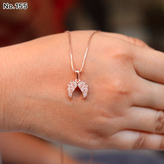 Silver Chain Pendant - V One Jewellery