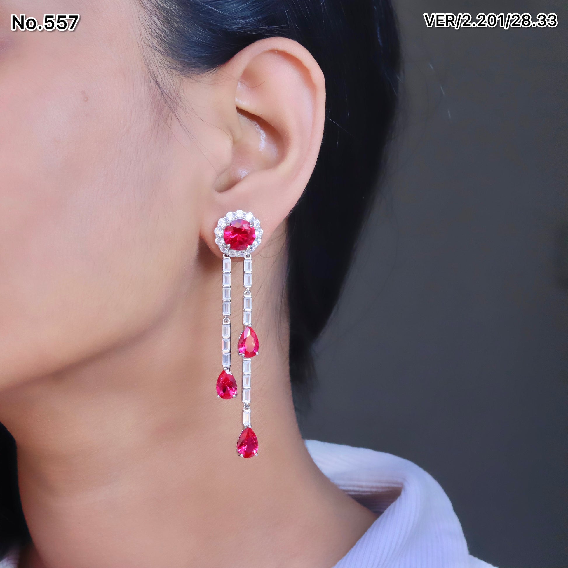 Silver Earrings for Women by V One Jewellery