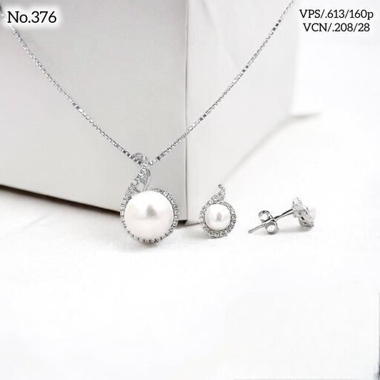 Silver Pendant Set - V One Jewellery