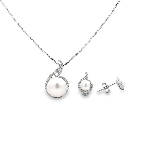 Silver Pendant Set - V One Jewellery
