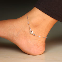 Charming silver payal for Women