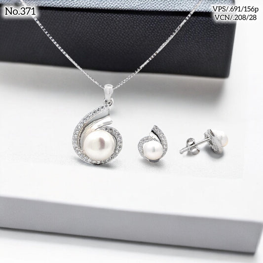 Silver Pendant Set - V One Jewellery