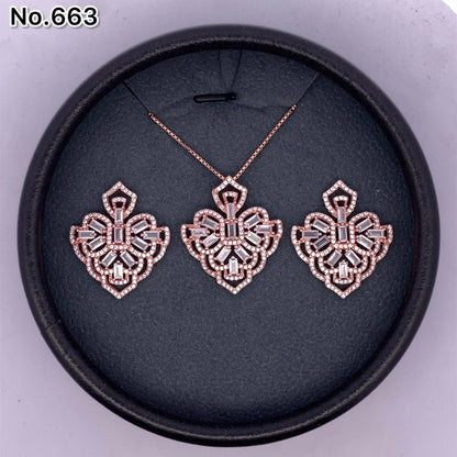 Silver Pendant Set - V One Jewellery