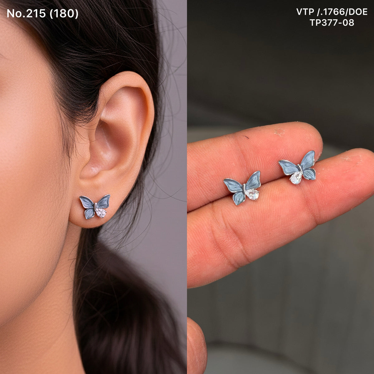 Ashwings silver studs