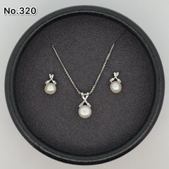 Silver Pendant Set - V One Jewellery