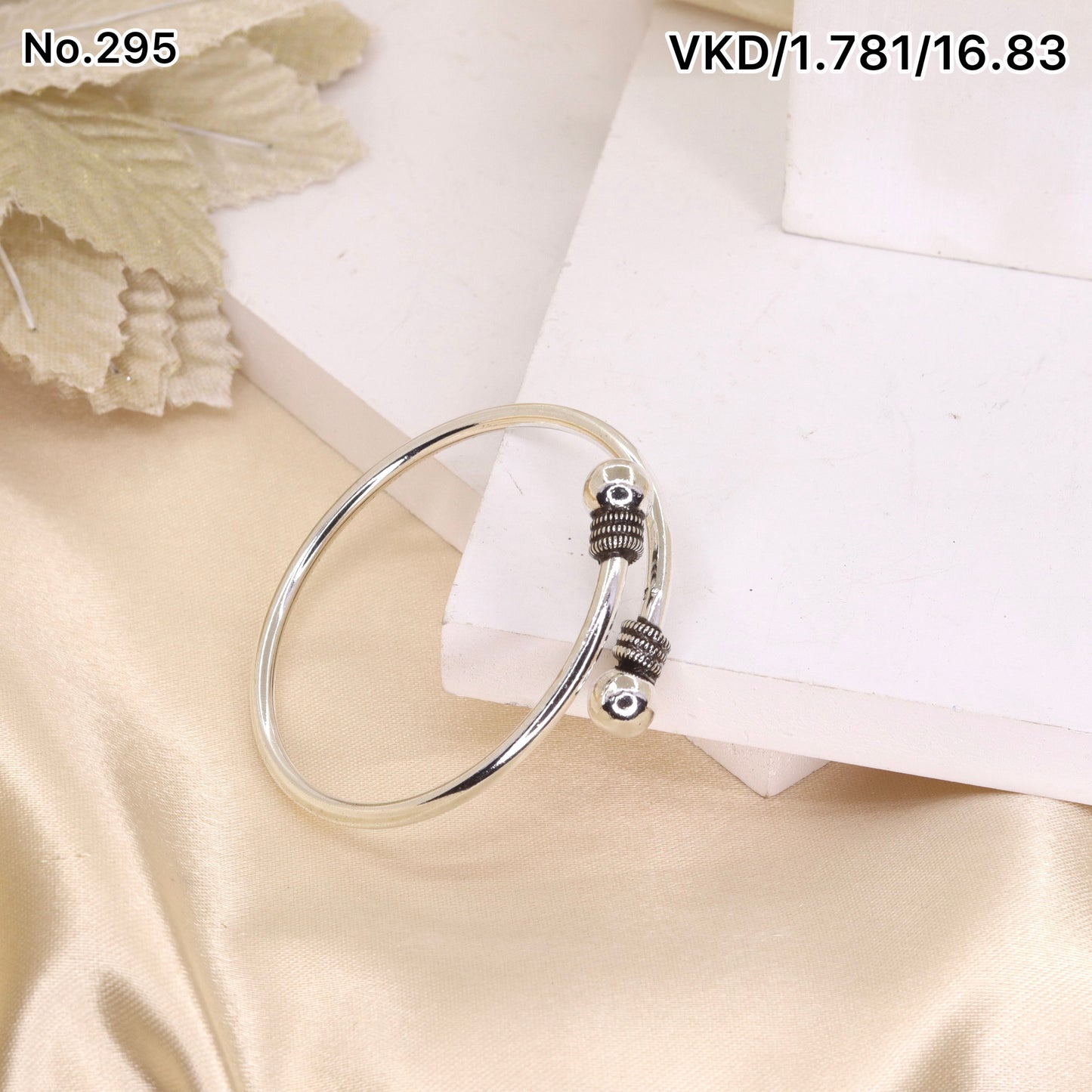 Silver Kada for Women - V One Jewellery